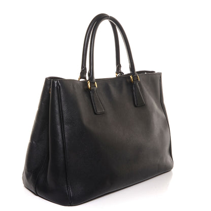 Prada Saffiano Lux Large Tote Nero Black 3 of 11