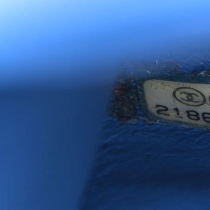 Chanel Lambskin Quilted Medium Double Flap Blue 7 of 13