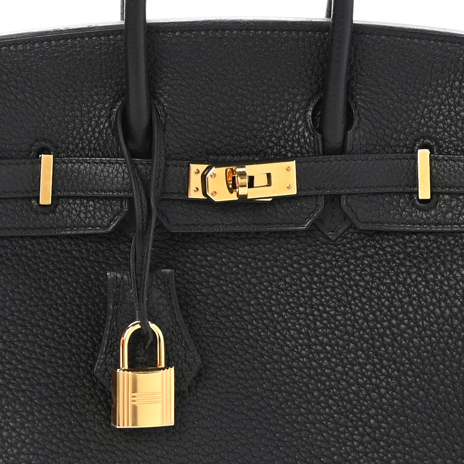 Hermes Togo Birkin 25 Black 8 of 13