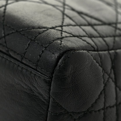 Christian Dior Lambskin Cannage Medium Lady Dior Black 14 of 30