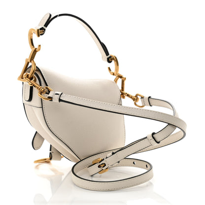 Christian Dior Goatskin Micro Saddle Bag With Strap 3 of 10
