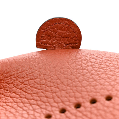 Hermes Taurillon Clemence Amazone Evelyne TPM Cuivre Rose Poupre 7 of 11