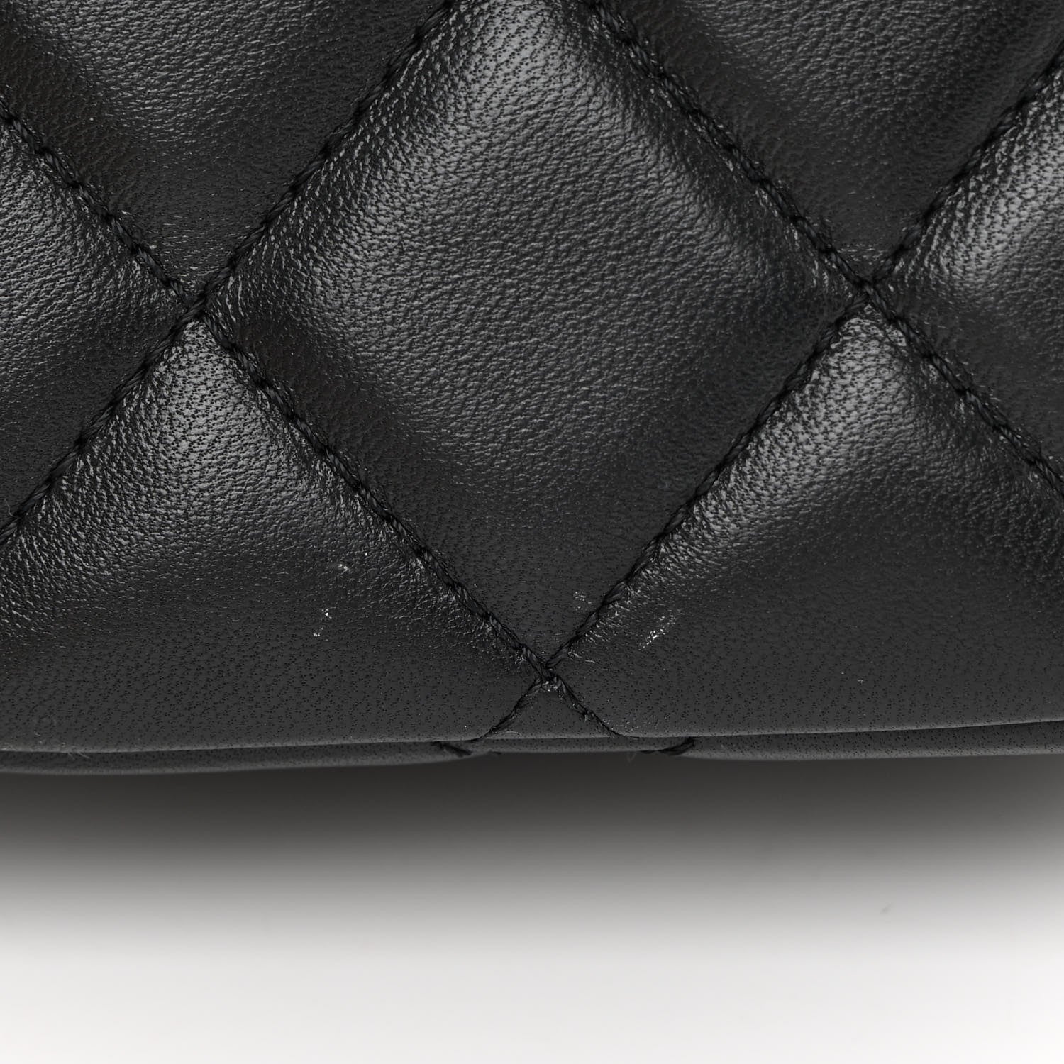 Chanel Lambskin Quilted Mini My Perfect Camera Case Black 12 of 14