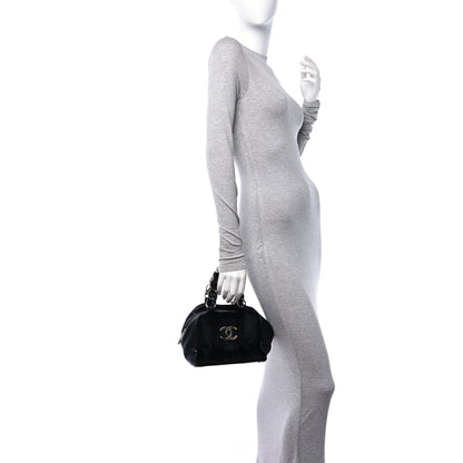 Chanel Lambskin Pony Hair Tote Black 2 of 11