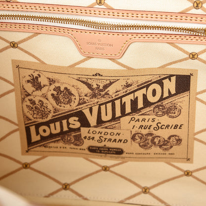 Louis Vuitton Damier Azur Summer Trunks Neo Neverfull MM 11 of 14