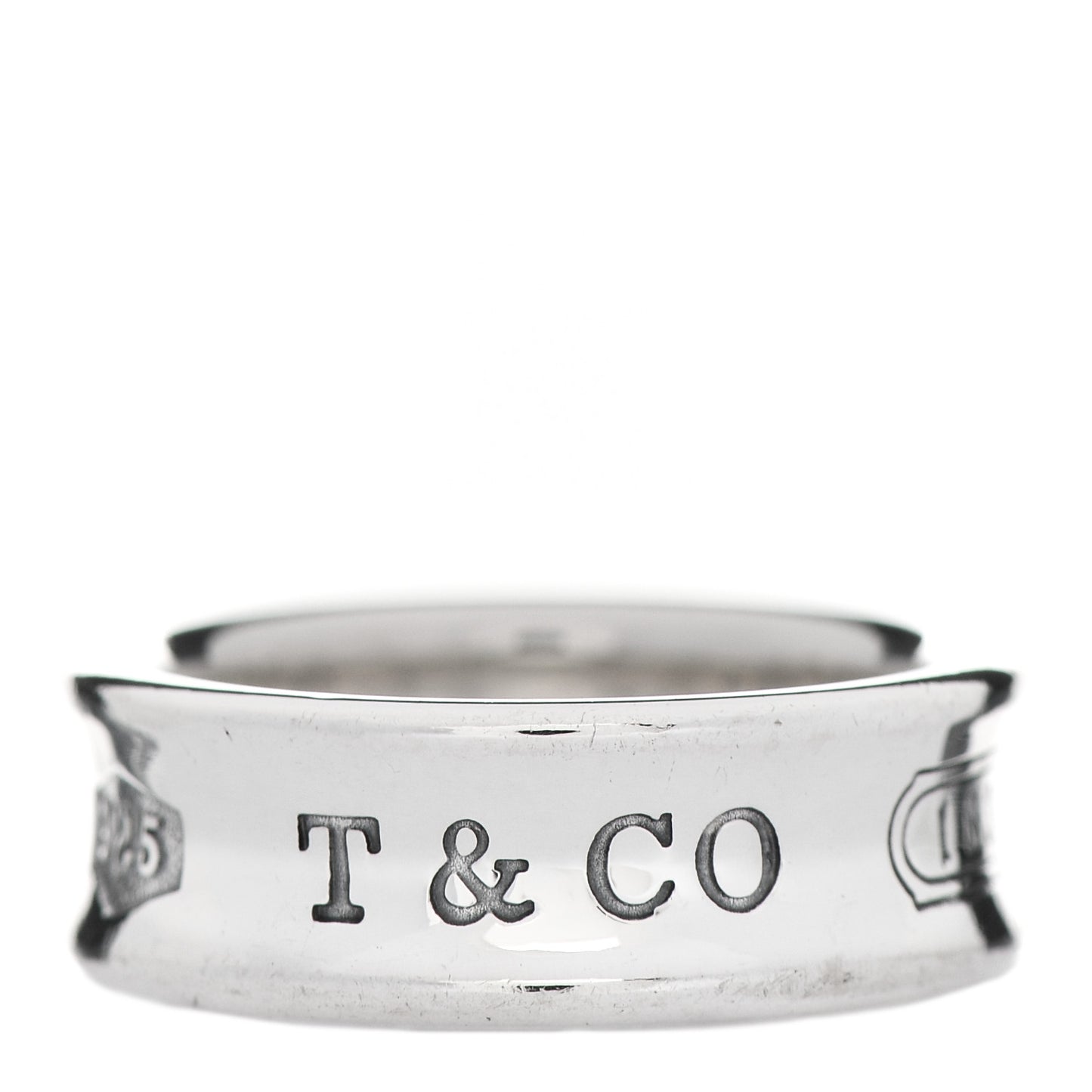 Sterling Silver 1837 Band Ring 51 5.75