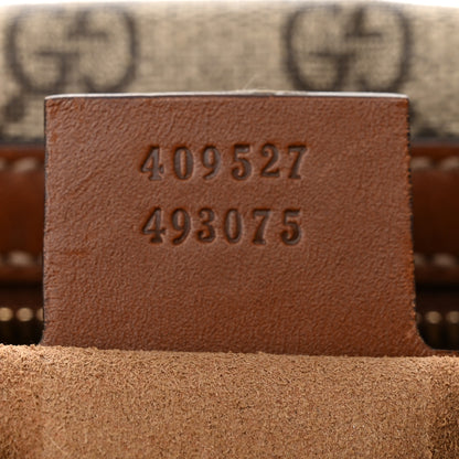 Gucci GG Supreme Monogram Medium Boston Beige Cuir 7 of 10