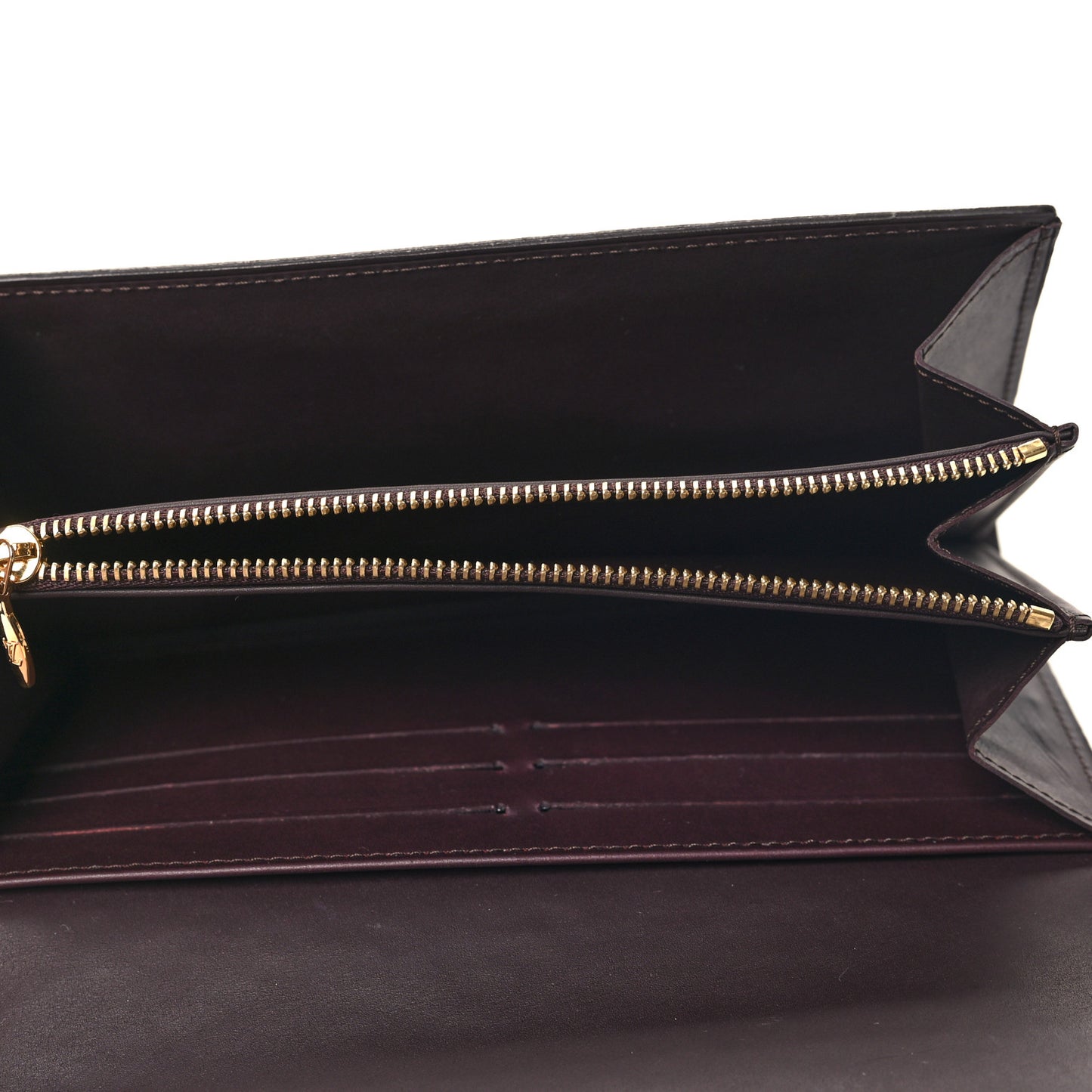 Vernis Sarah Wallet Amarante