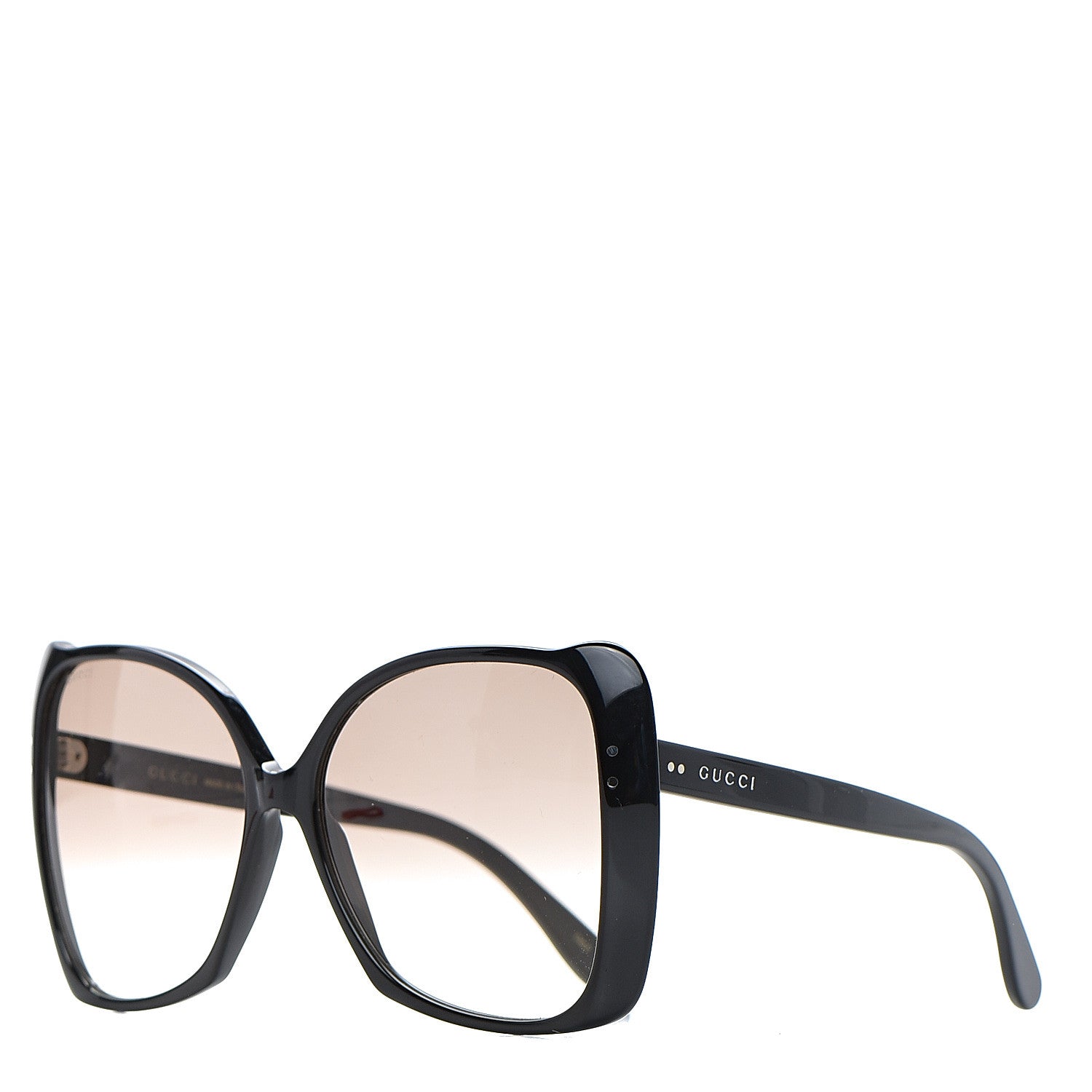 Gucci Acetate Oversize Square Frame GG0471S Sunglasses Black 1 of 9
