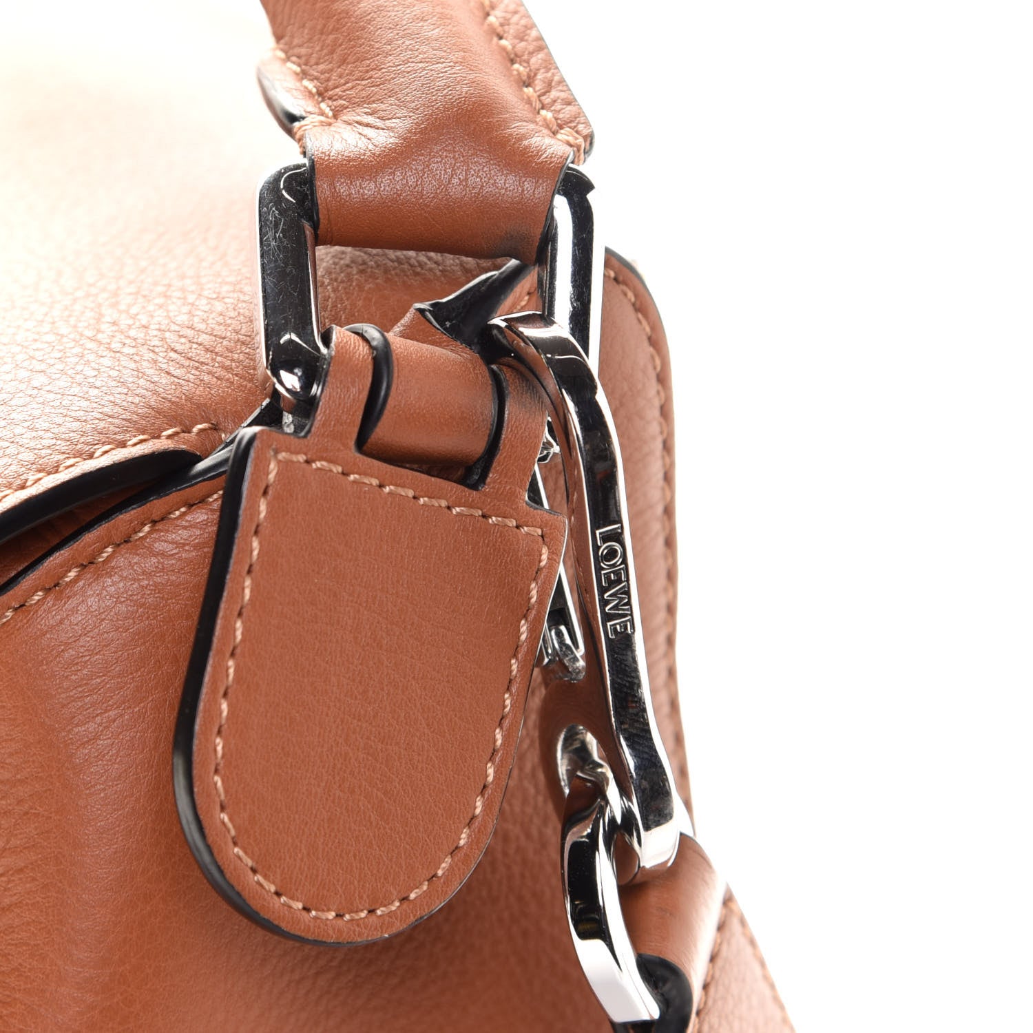 Loewe Calfskin Medium Puzzle Bag Tan 12 of 12
