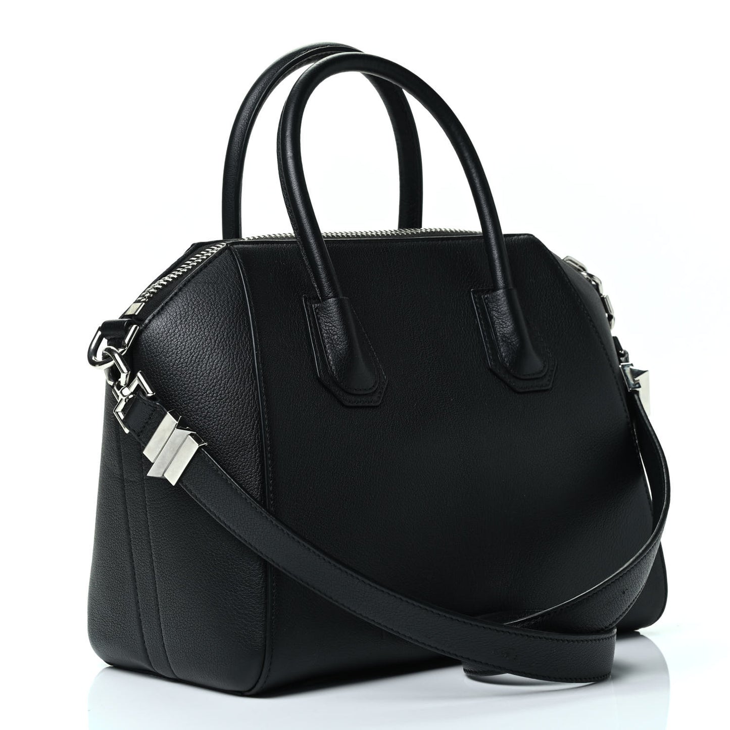 Sugar Goatskin Small Antigona Black