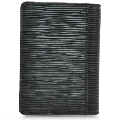 Louis Vuitton Epi Cards Holder Pass Black 2 of 7