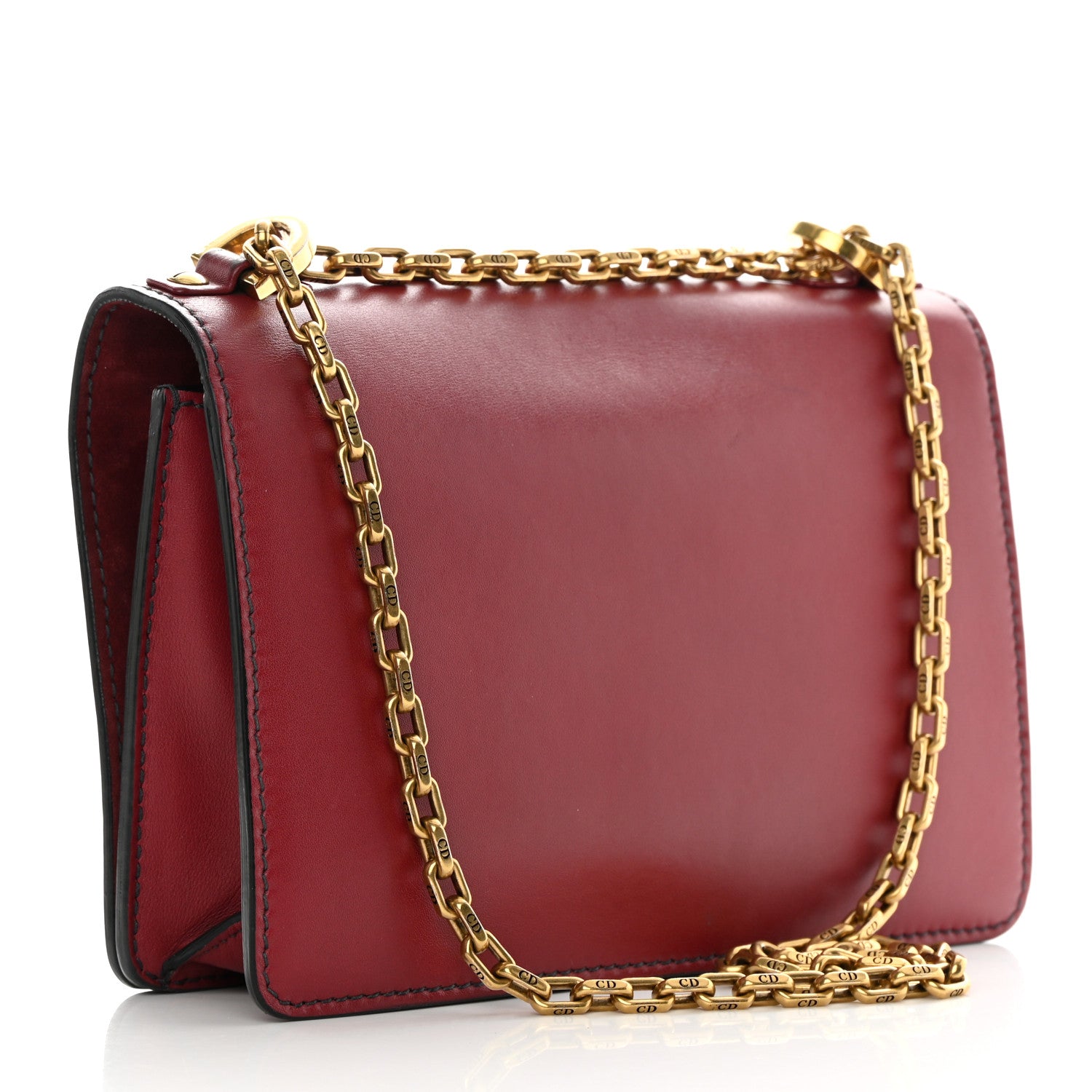 Christian Dior Calfskin J'Adior Chain Flap Bag Red 3 of 19