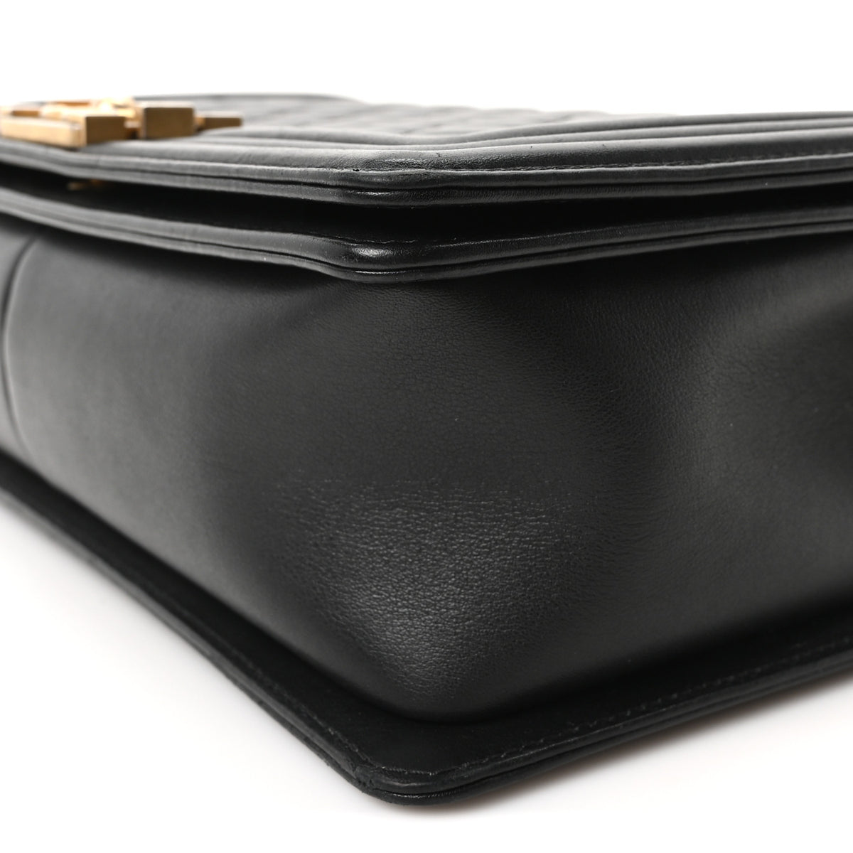 Chanel Calfskin Quilted New Medium Boy Flap Black 10 of 11