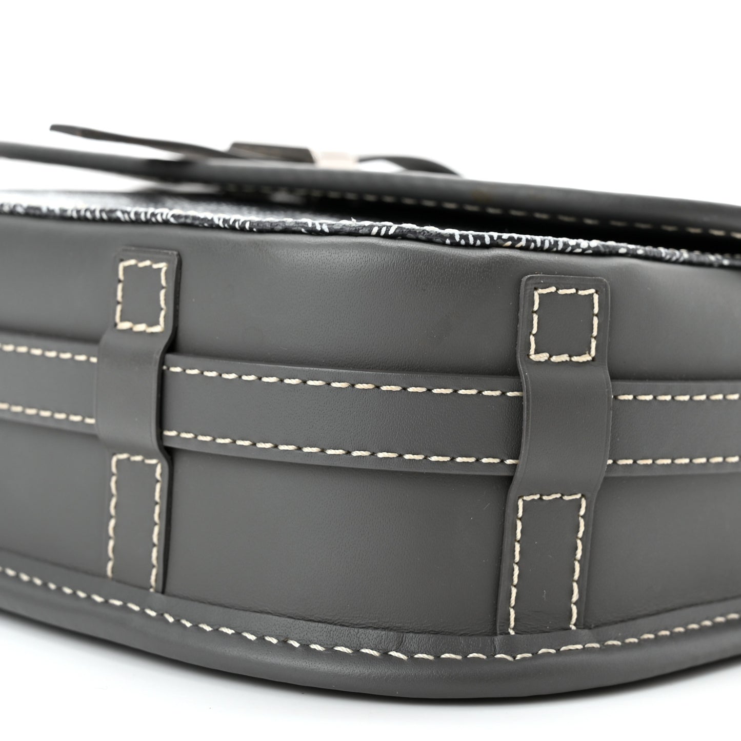 Goyardine Belvedere II PM Messenger Bag Gray