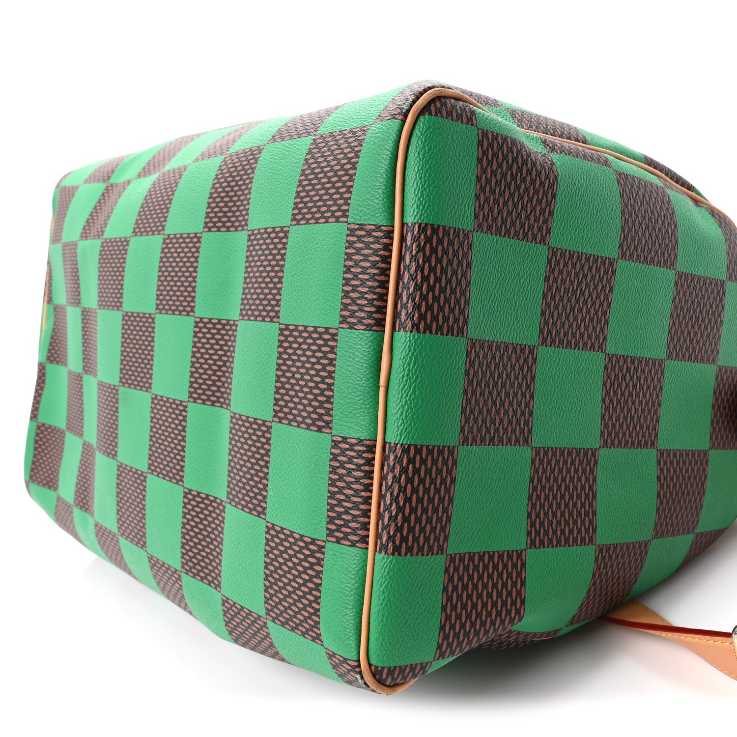 Louis Vuitton Damier Pop Speedy Bandouliere 40 Green 9 of 9
