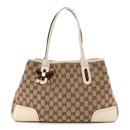 Gucci Monogram Medium Princy Tote Off White 1 of 13