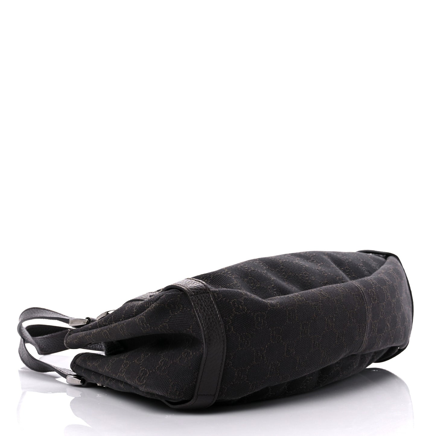 Monogram Medium Abbey Shoulder Bag Chocolate