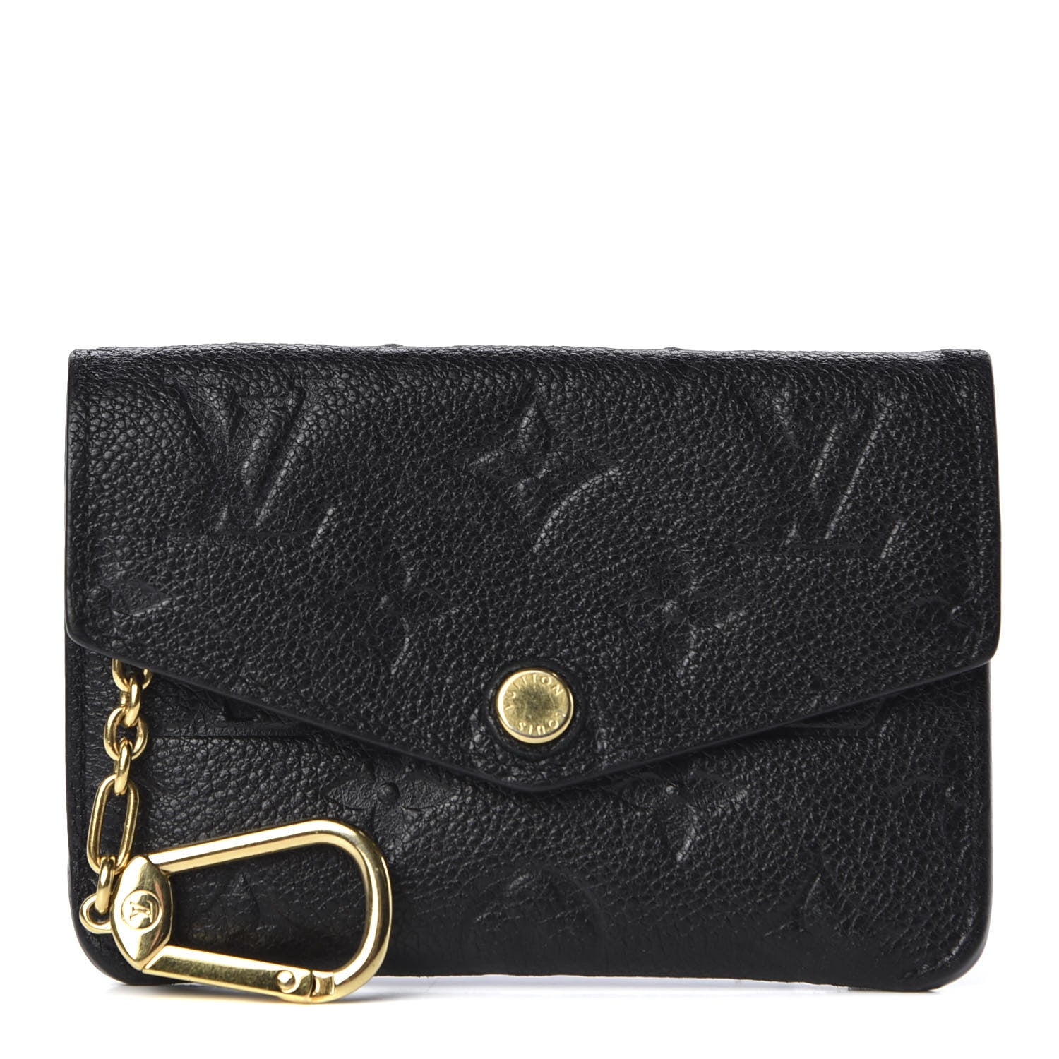 Louis Vuitton Empreinte Key Pouch Black 1 of 9