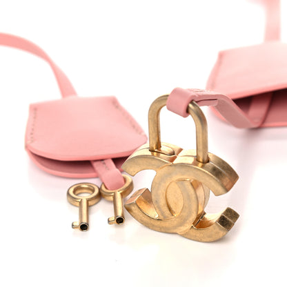 Chanel Caviar Quilted Small CC Filigree Vanity Case Pink 10 of 10