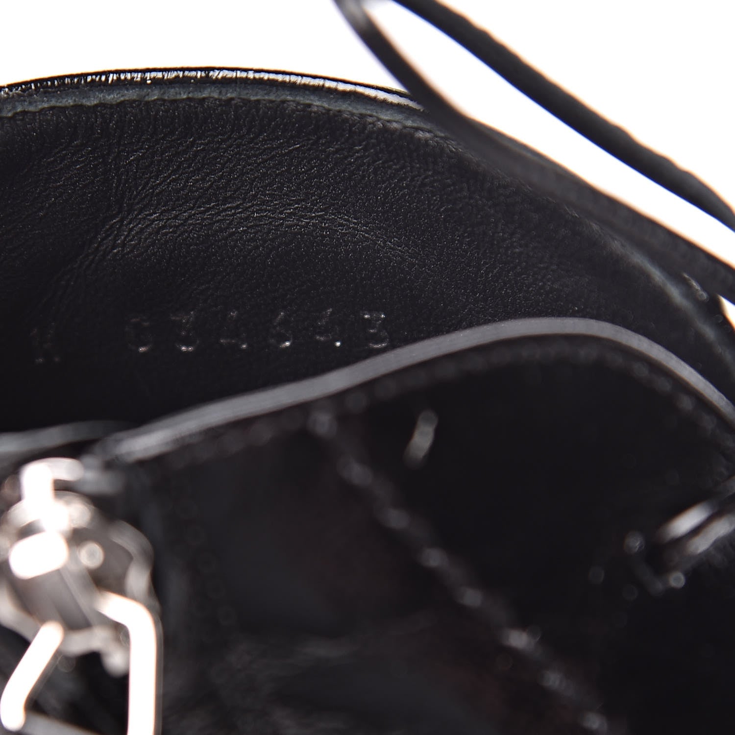 Chanel Shiny Lambskin Lace Up Combat Short Boots 39.5 Black 8 of 9