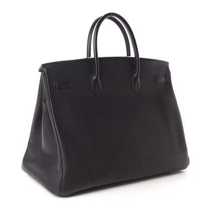 Hermes Togo Birkin 40 Black 3 of 38