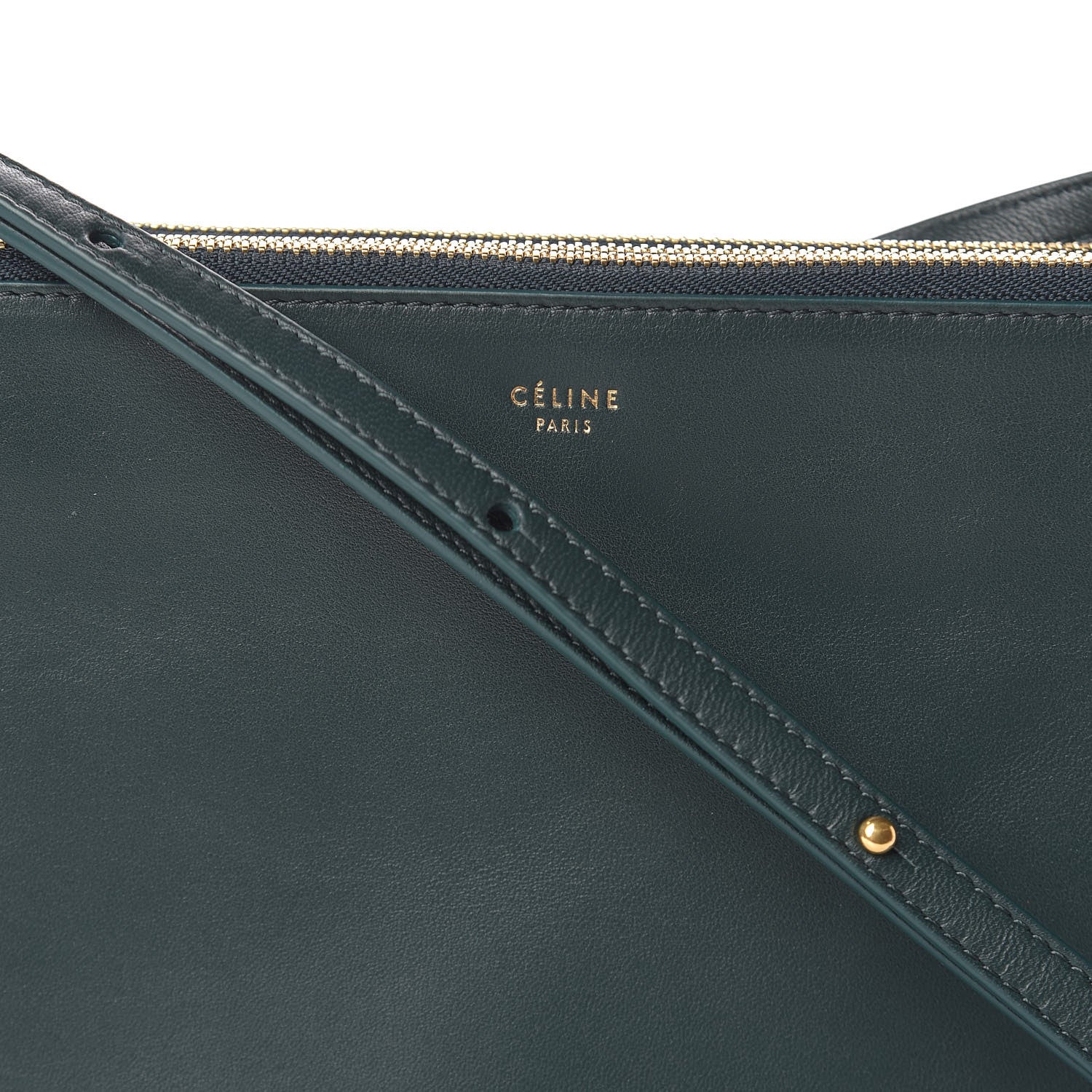 Celine Lambskin Large Trio Crossbody Bag Amazone 10 of 12