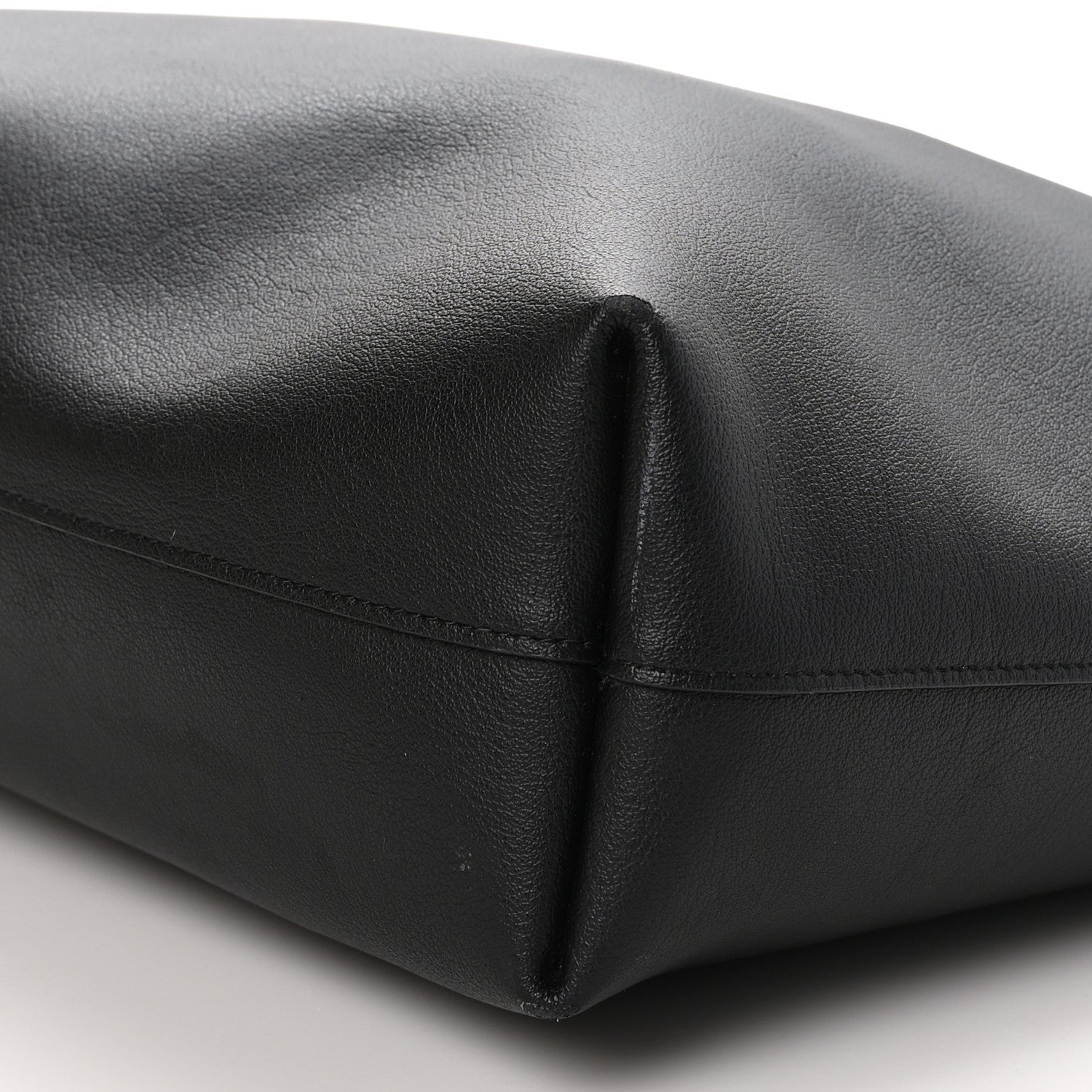 Saint Laurent Calfskin North-South Shopping Tote Black 11 of 13