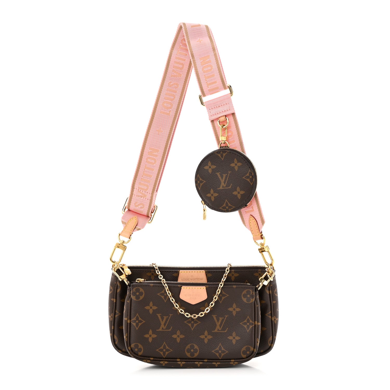 Louis Vuitton Monogram Multi Pochette Accessories Rose Clair 1 of 13