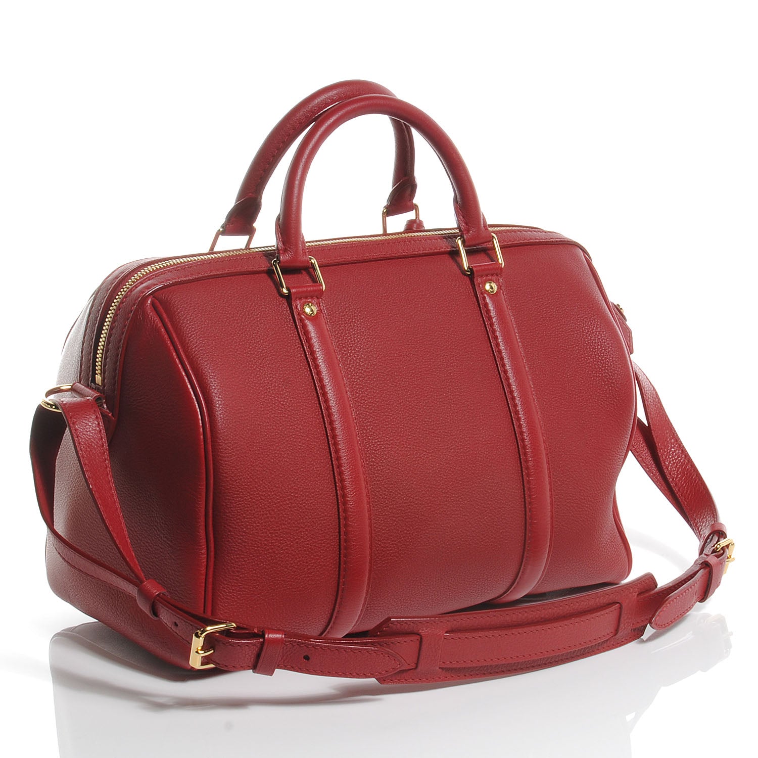 Louis Vuitton Calfskin SC Bag PM Cherry 3 of 6