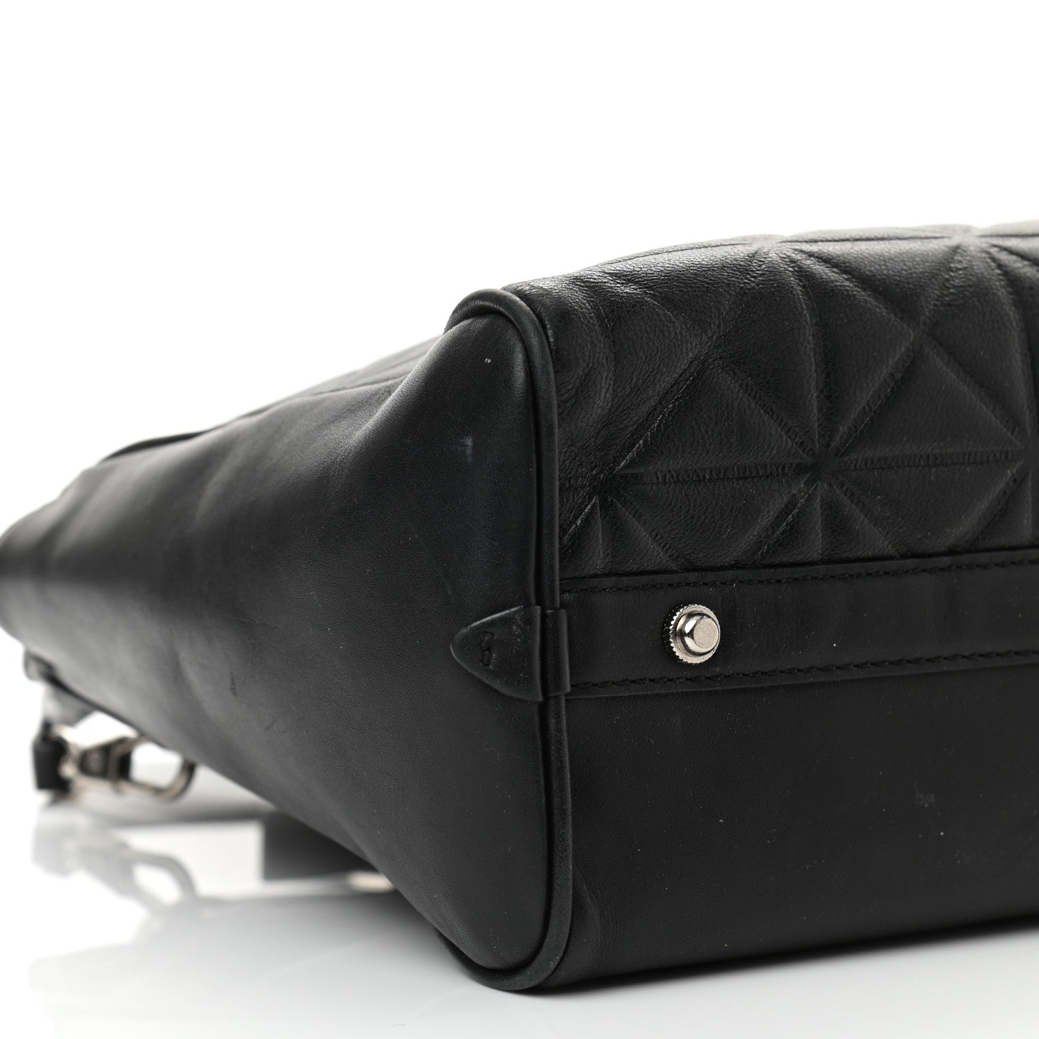 3.1 Phillip Lim Calfskin Quilted Small Ryder Satchel Black 8 of 14