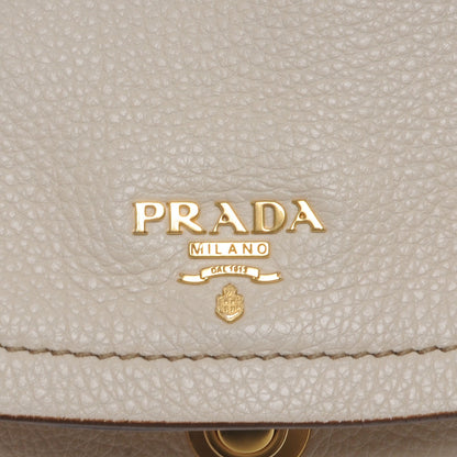 Prada Vitello Daino Crossbody Bag Talco 8 of 8