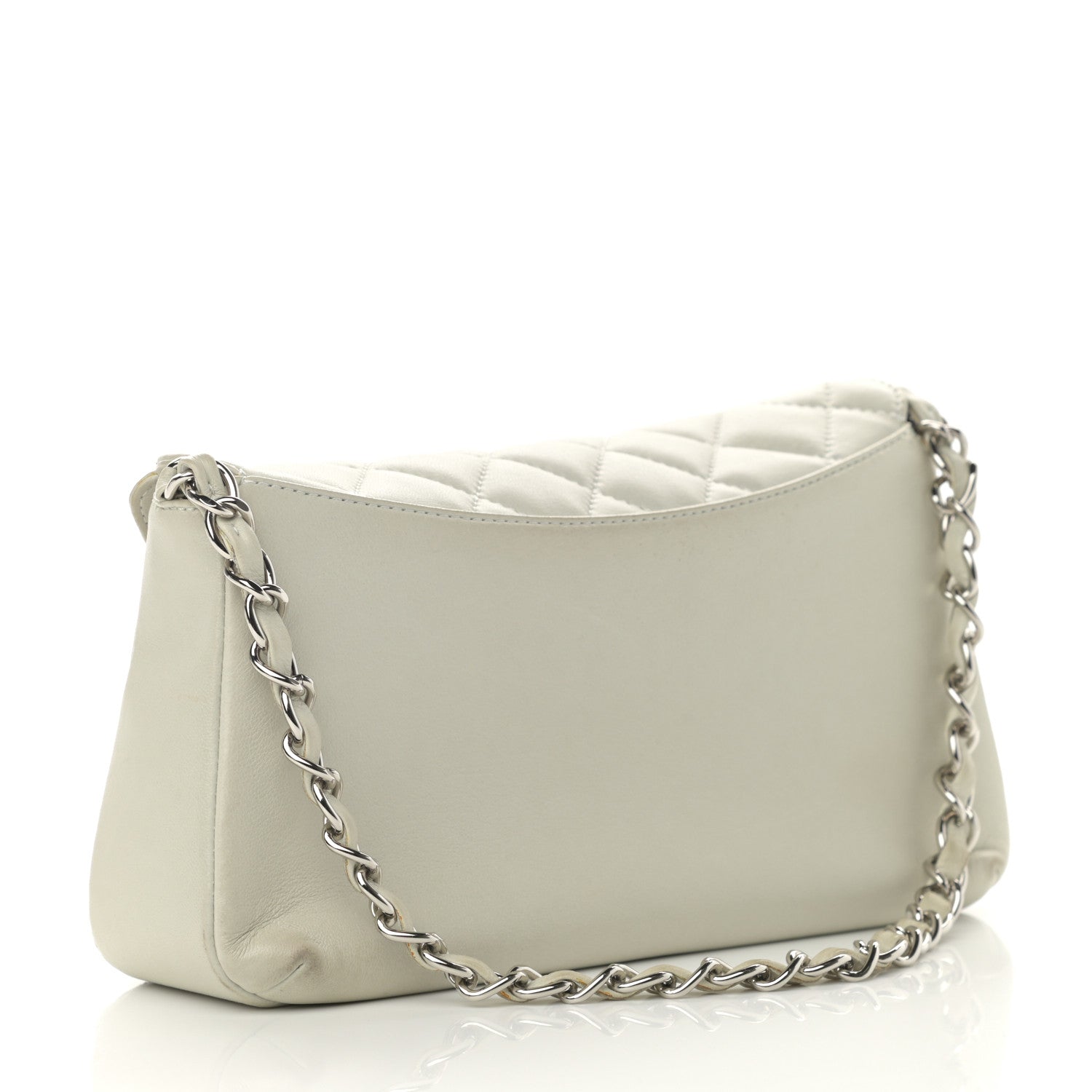 Chanel Lambskin Quilted Small Single Flap Bag Violet Clair 2 of 16