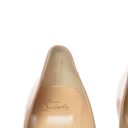 Christian Louboutin Patent Pigalle Follies 85 Pumps 40.5 Nude 9 of 12