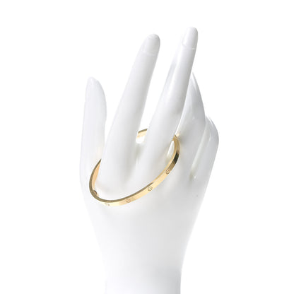 Cartier 18K Yellow Gold Small LOVE Bracelet 17 2 of 7