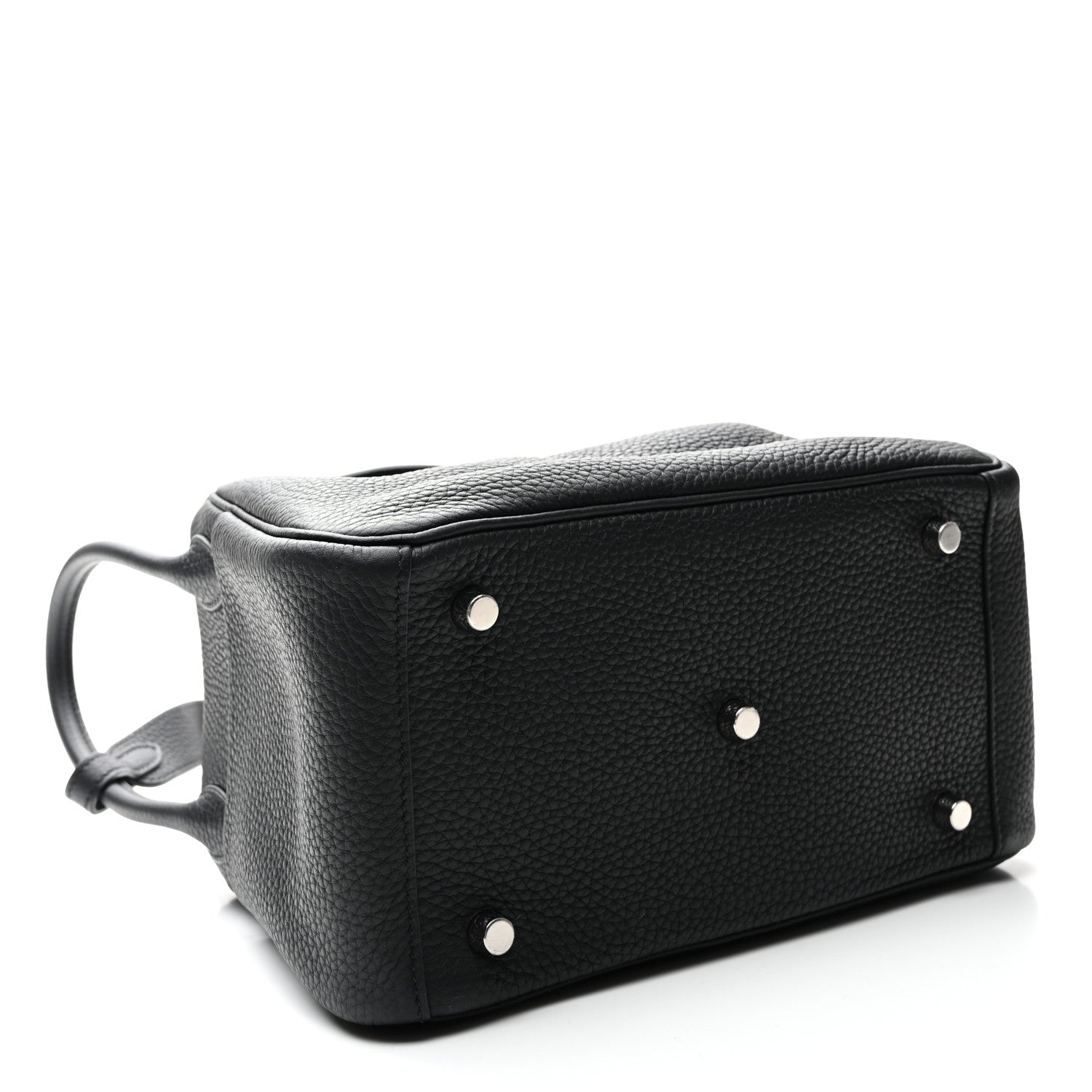 Hermes Taurillon Clemence Lindy 26 Black 4 of 10