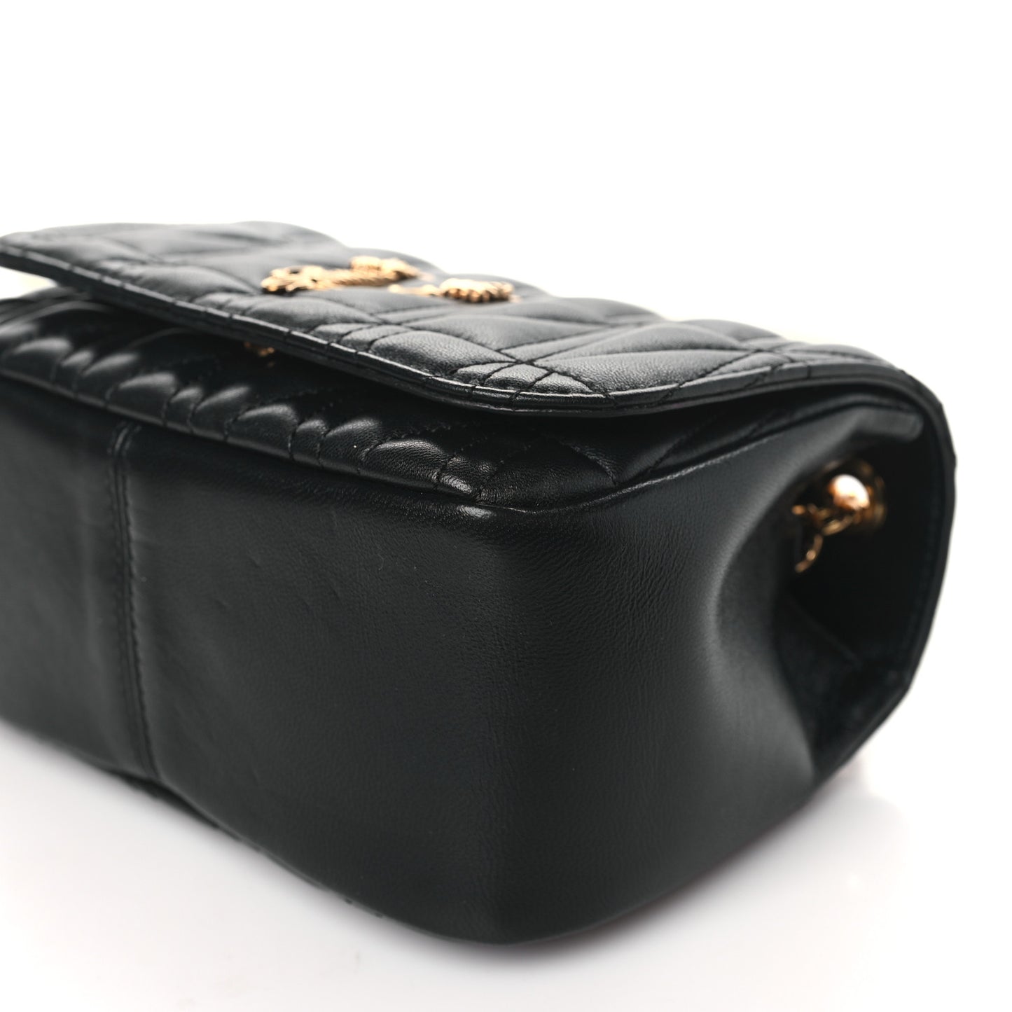 Nappa Quilted Virtus Bag Black