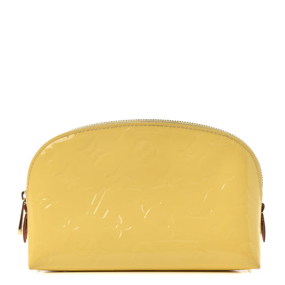 Louis Vuitton Vernis Cosmetic Pouch Citrine 1 of 6
