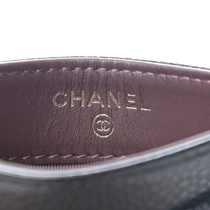 Chanel Caviar Quilted Card Holder Black 6 of 7