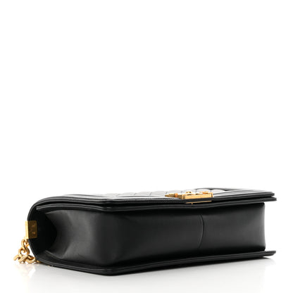Chanel Calfskin Quilted New Medium Boy Flap Black 4 of 20