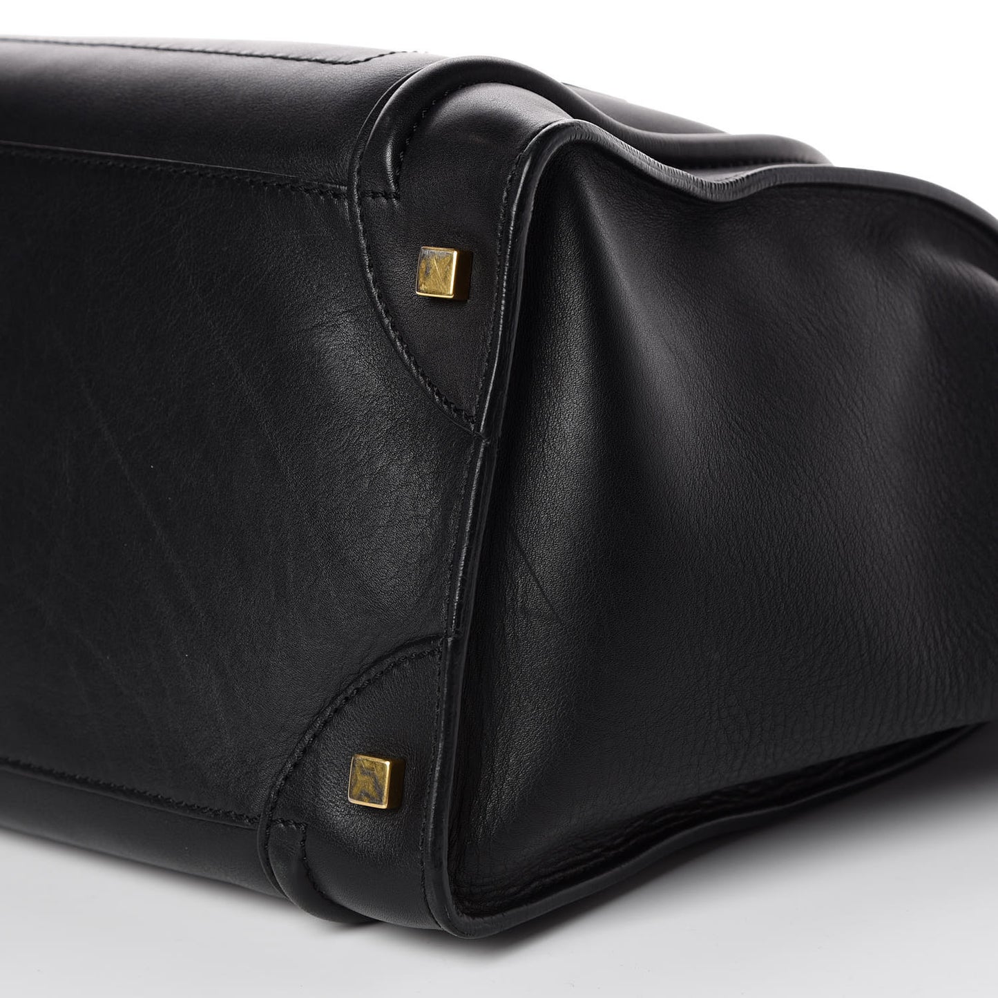 Smooth Calfskin Mini Luggage Black