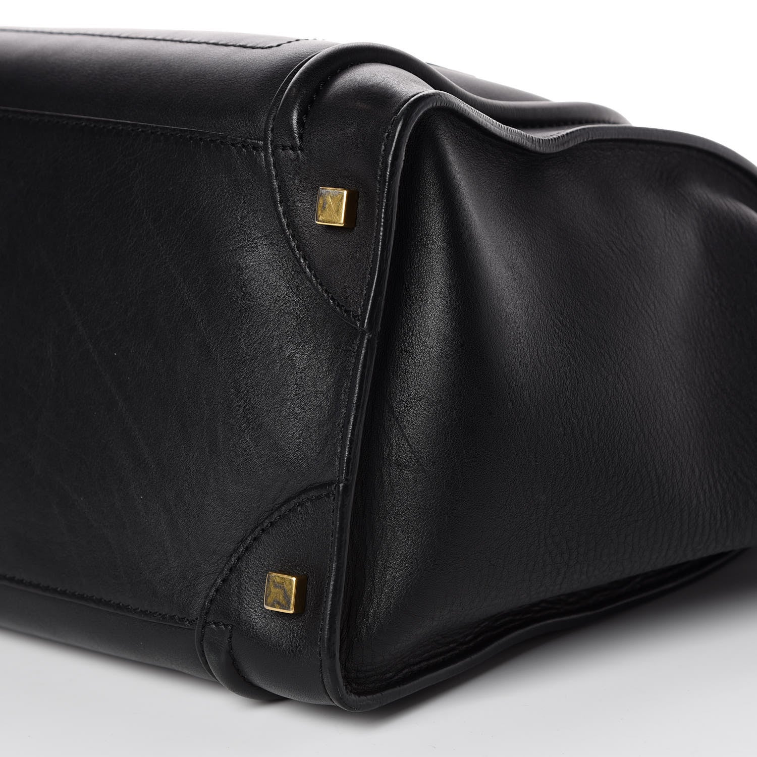 Celine Smooth Calfskin Mini Luggage Black 6 of 8