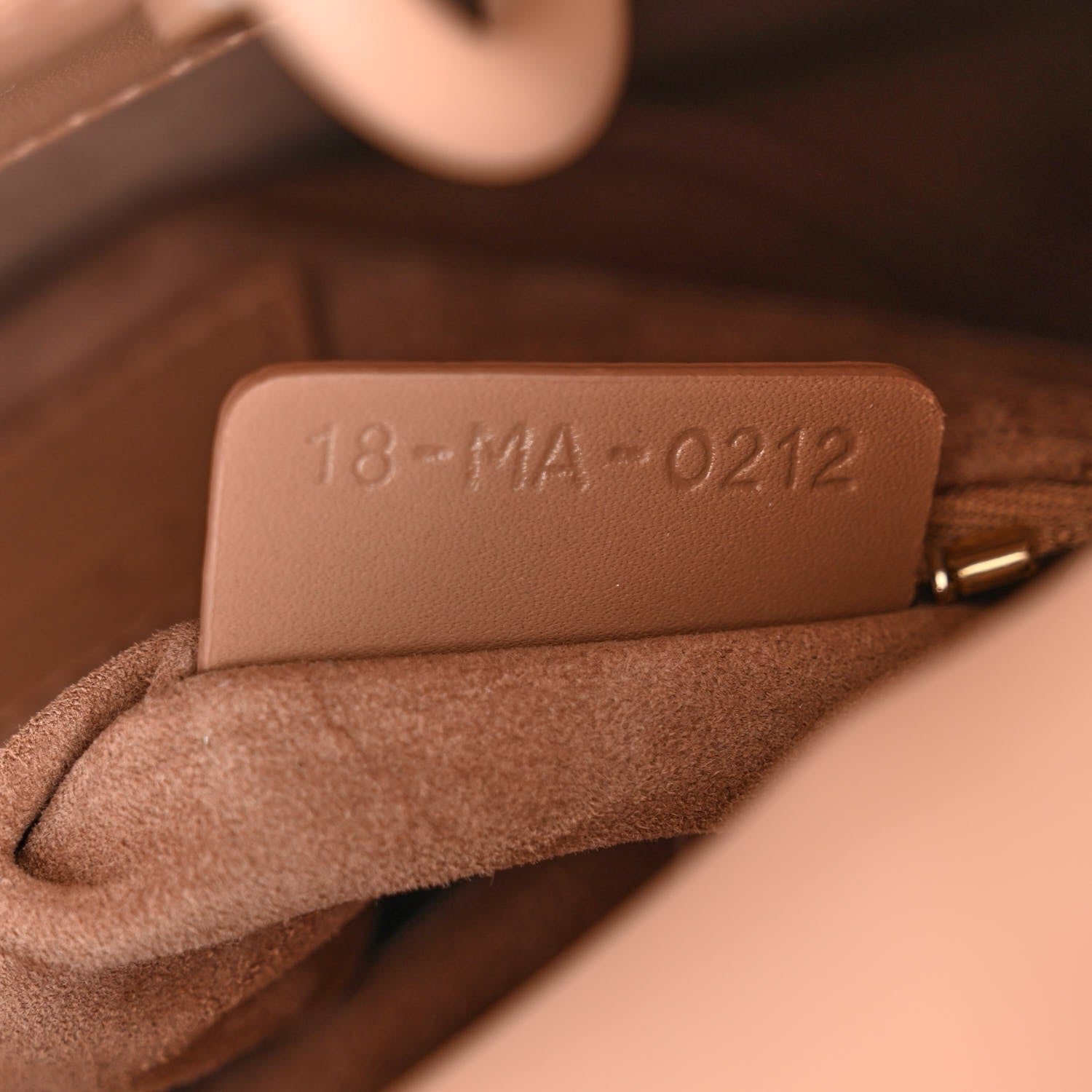 Christian Dior Ultra Matte Calfskin Cannage Mini Lady Dior Light Beige 7 of 11