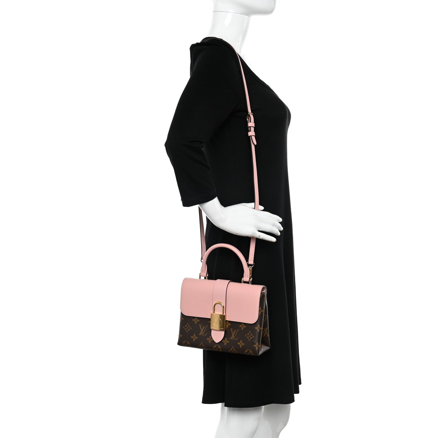 Louis Vuitton Monogram Locky BB Rose Poudre 2 of 11