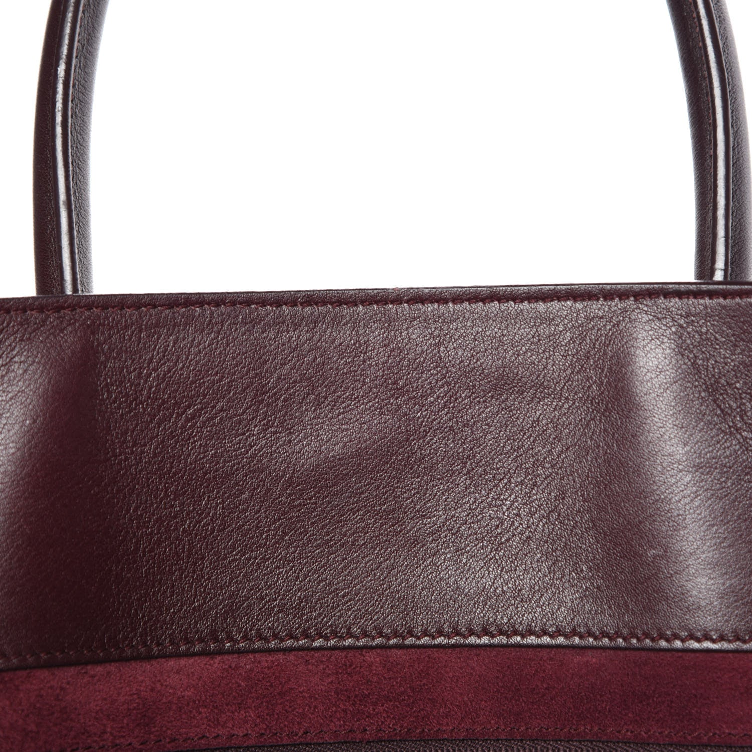 Saint Laurent Calfskin Large Sac De Jour Carryall Bordeaux 12 of 26
