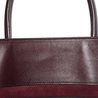 Saint Laurent Calfskin Large Sac De Jour Carryall Bordeaux 12 of 26
