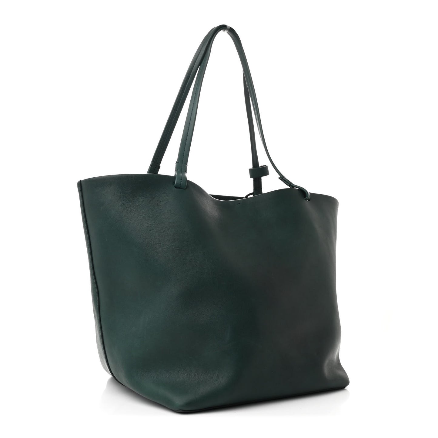 Polished Saddle Calfskin Park Tote Three Cyprus