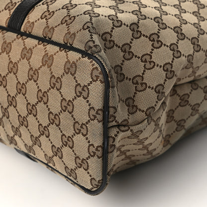 Gucci GG Monogram Large Joy Tote Bag Dark Brown 11 of 13