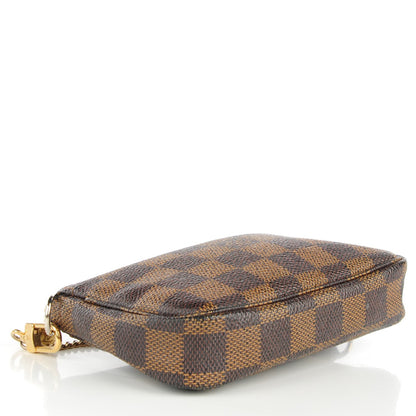 Louis Vuitton Damier Ebene Mini Pochette Accessories 4 of 8