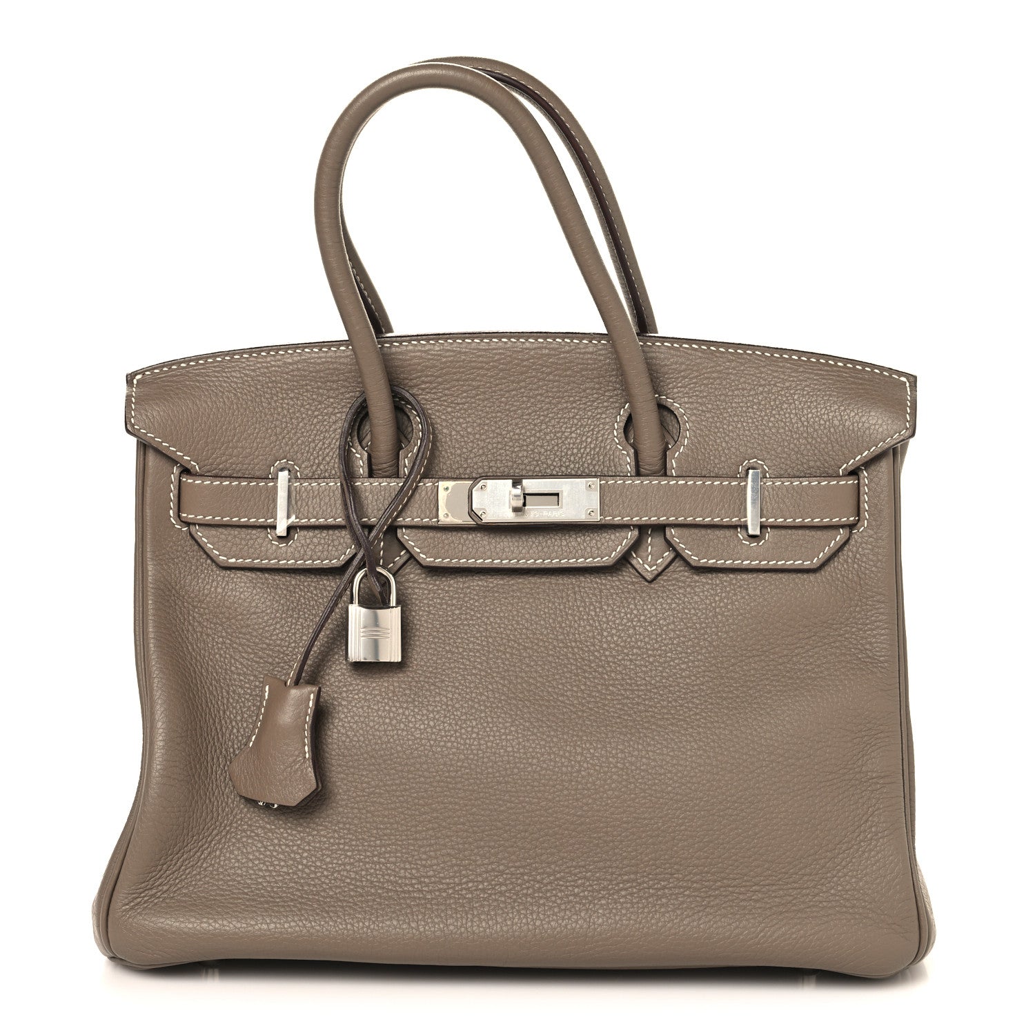 Hermes Togo Birkin 30 Etoupe 1 of 12